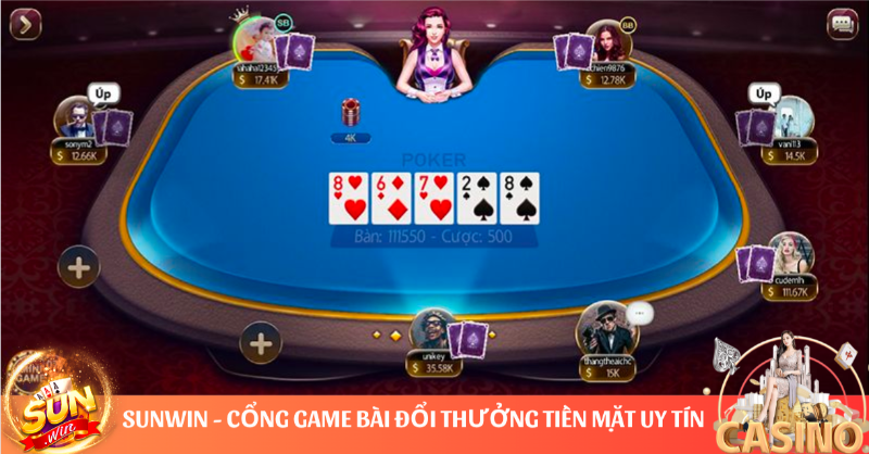 Poker Sunwin - Game Bài Đấu Trí Đỉnh Cao Nhất Thị Trường 2 Cách chơi poker Sunwin