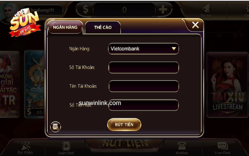 Điều kiện cần thiết để rút tiền tại Sunwin Điều kiện cần thiết để rút tiền tại Sunwin
